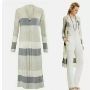 Cabi Vineyard duster/long cardigan size medium
